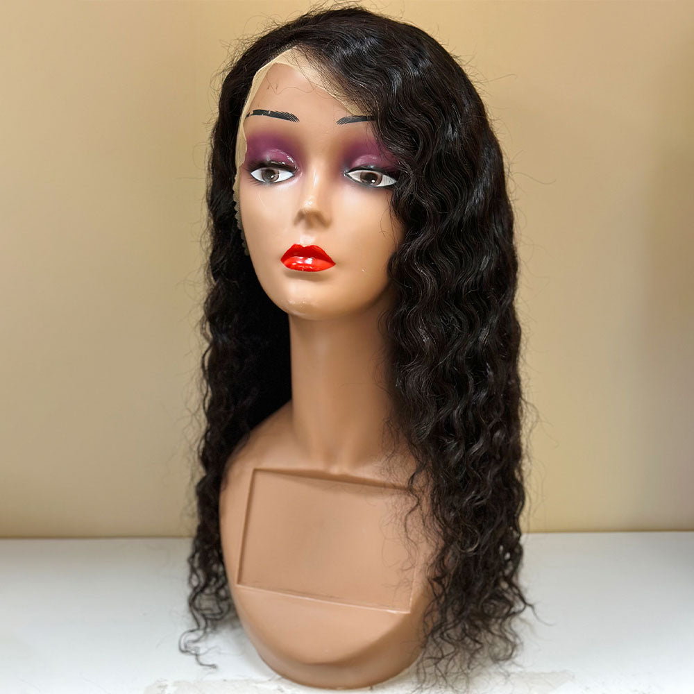 220% Density Customized Wig 13X4 Transparent Lace Frontal With 3 Bundles Shipping/Pick up
