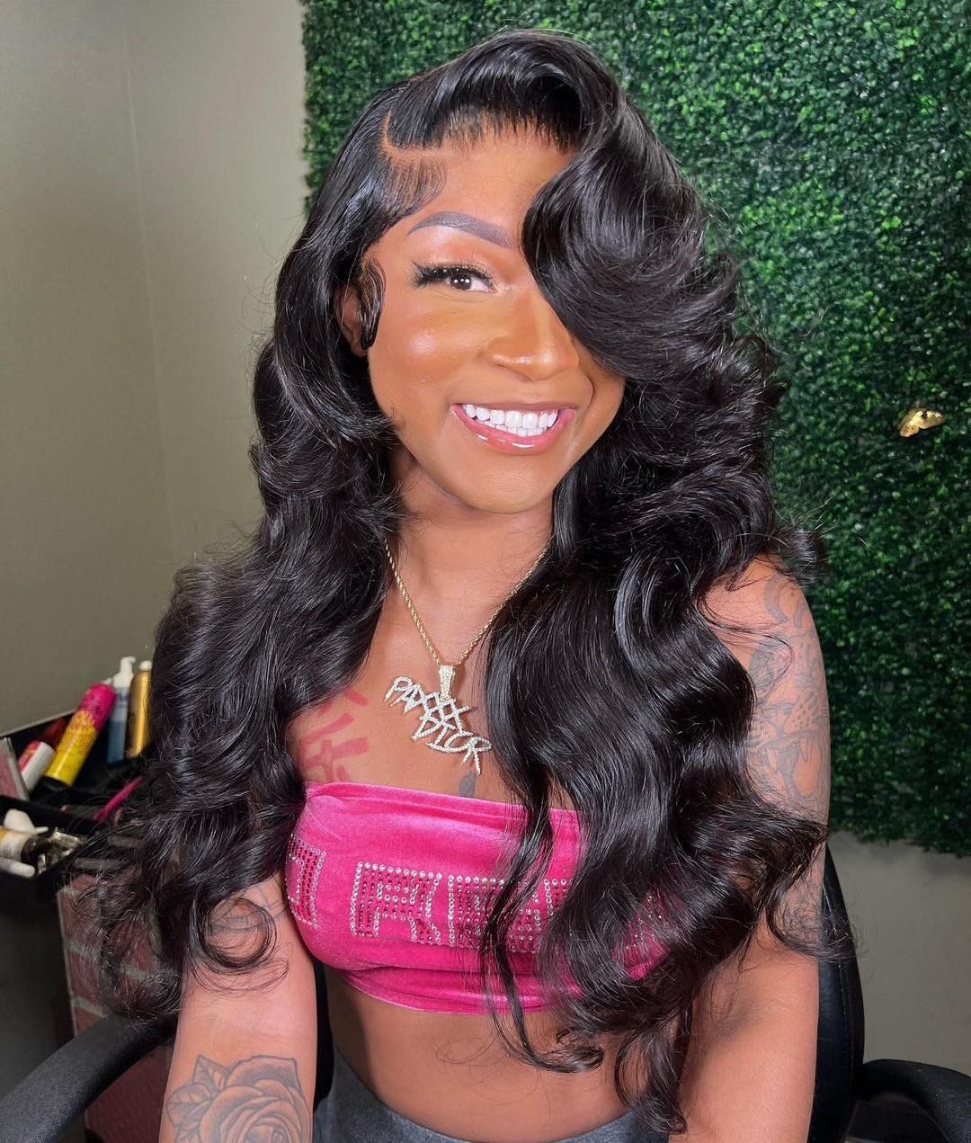 180% Density 13x4 Transparent Lace Frontal Wig Natural Color 100% Unprocessed Human Hair Dallas Store Pick up