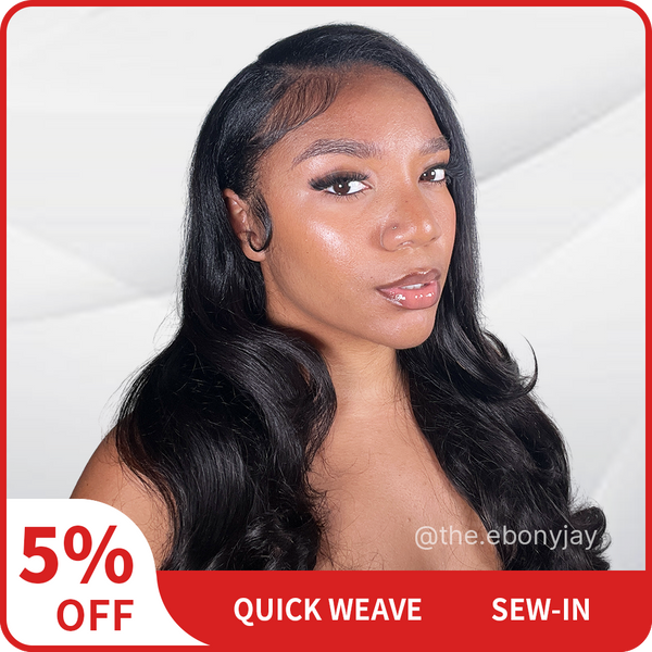 【Ebony5】9A Bundle 100% Human Hair Natural Color 10"-28" 3PCS SEW IN / LEAVE OUT / QUICK WEAVE / Make Boho Braid/Ponytail/Wig and so on Local Pickup & Shipping