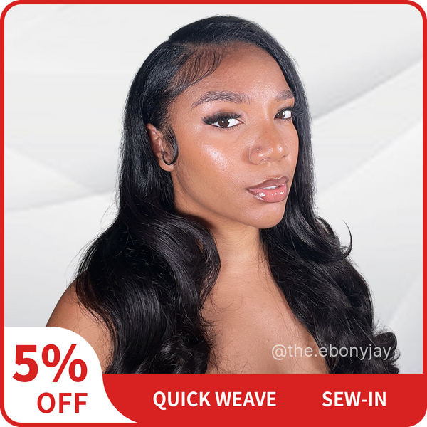 【Ebony5】9A Bundle 100% Human Hair Natural Color 10"-38" 3PCS SEW IN / LEAVE OUT / QUICK WEAVE / Make Boho Braid/Ponytail/Wig and so on Local Pickup & Shipping