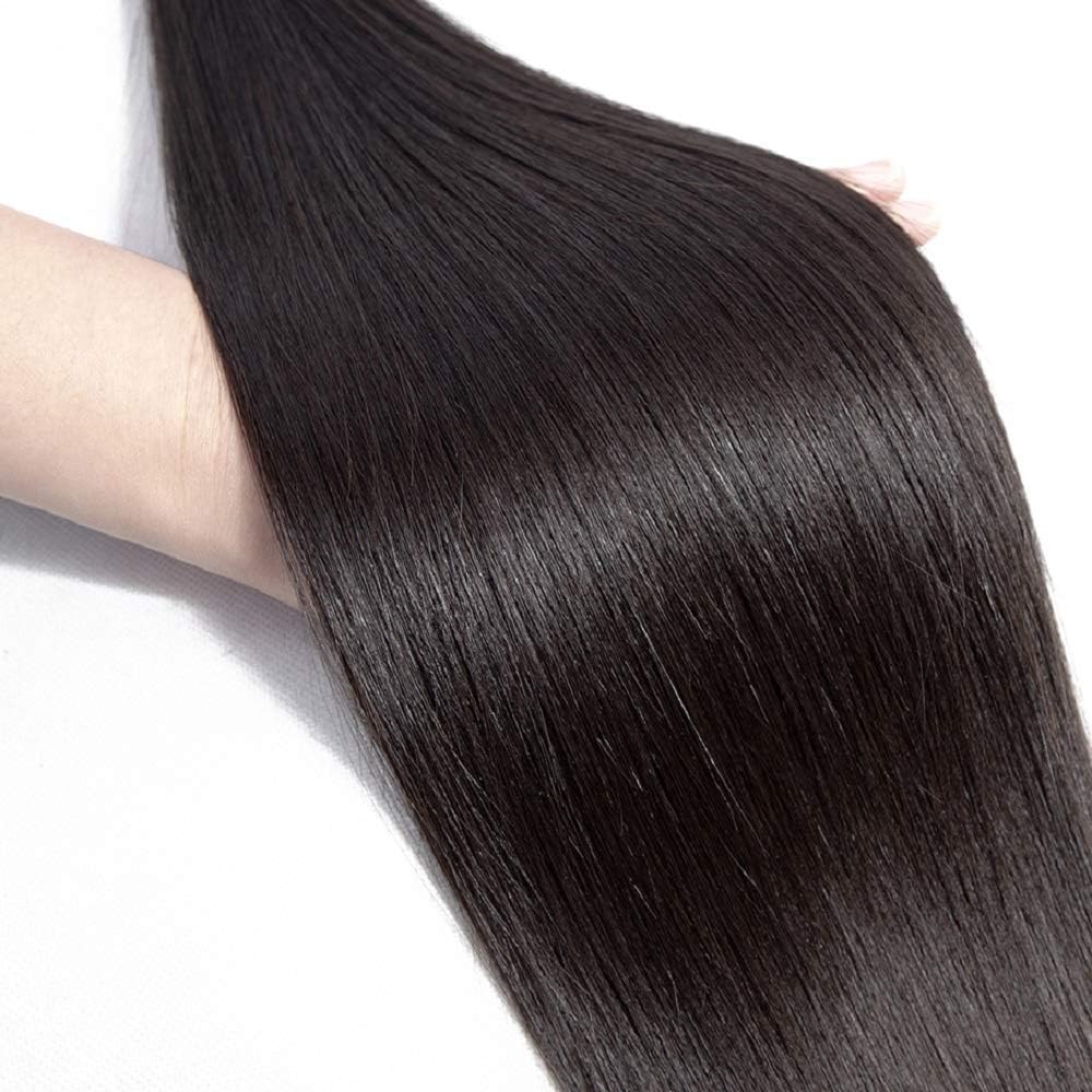 12A Bundle 100% Human Hair Natural Color 10”-28” 3 PCS Straight Local Pickup & Shipping