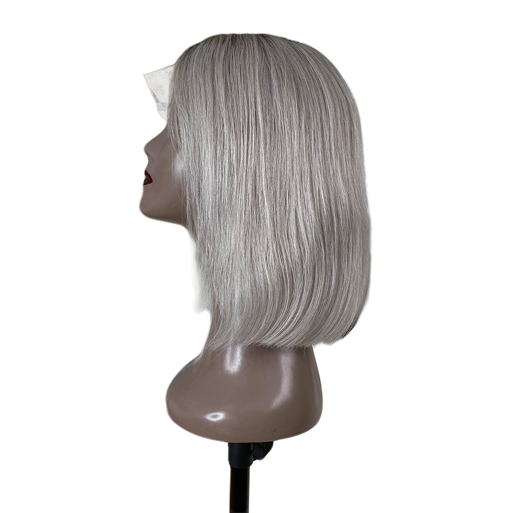 180% Density Dyeing Service 13X4 Transparent Lace Frontal Wig Dyed in Customered Specified Color Online Order Only