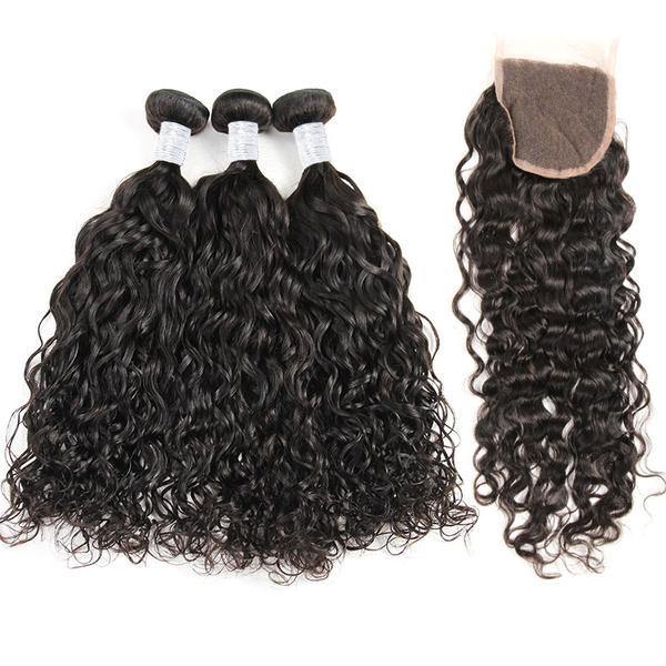 10-20 inch water wave wig