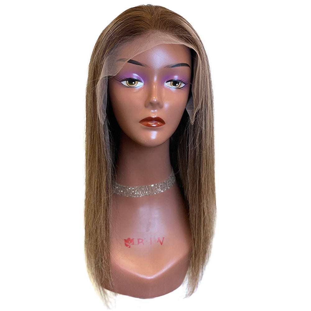 13x4 Brown w/ Blonde Transparent Lace Frontal Wig