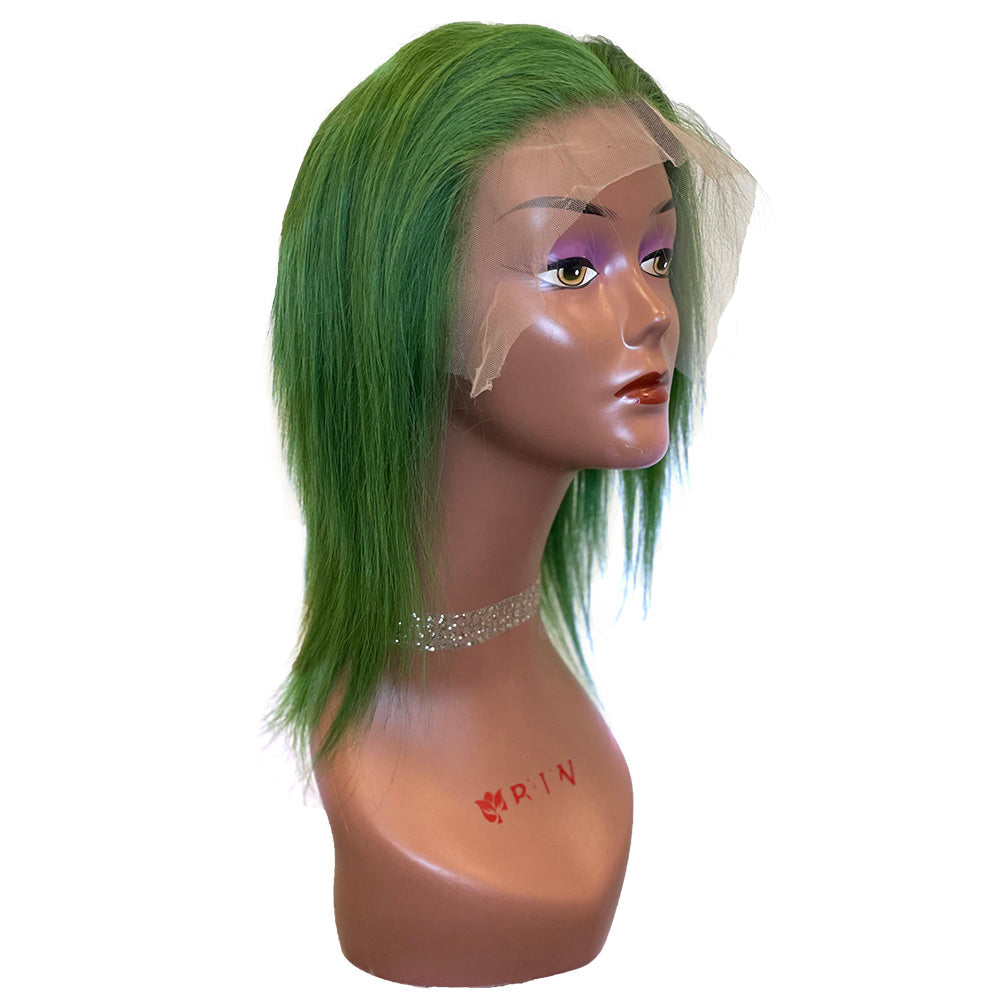 Dark Green  Lace Frontal Wig