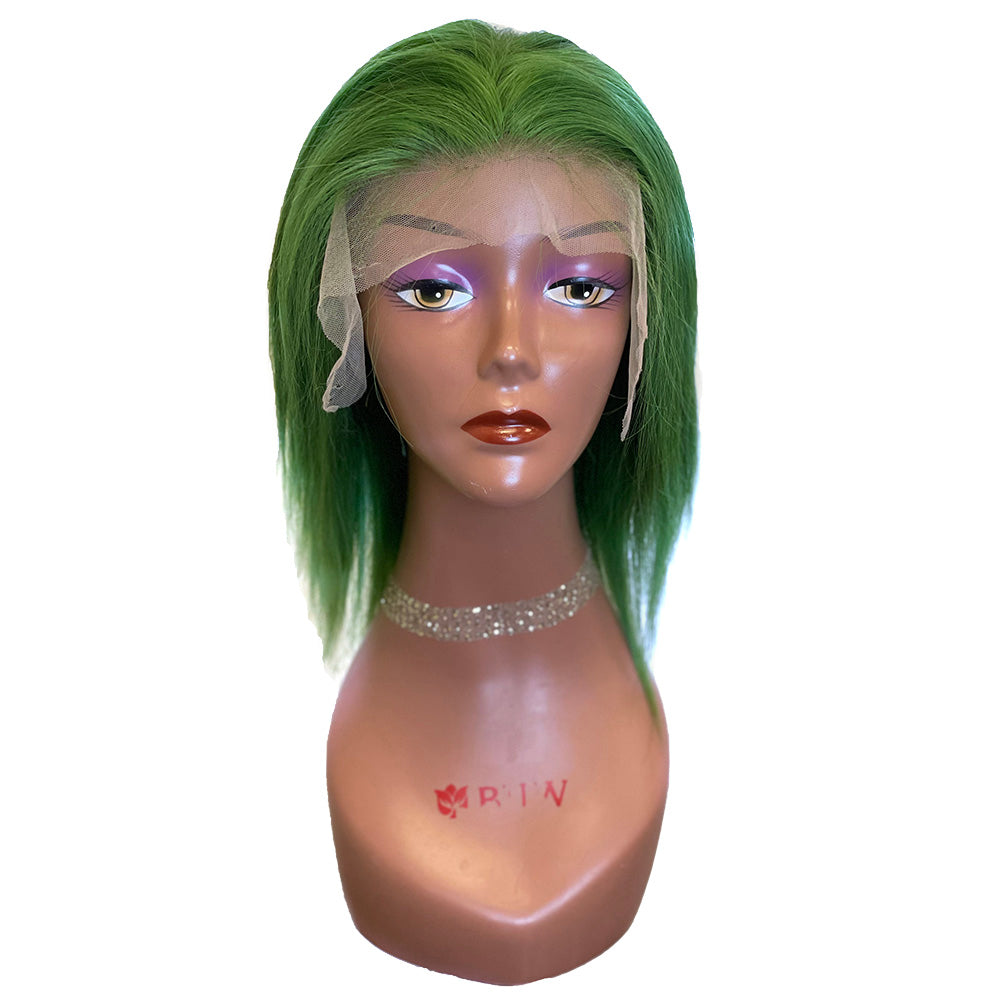 Dark Green  Lace Frontal Wig