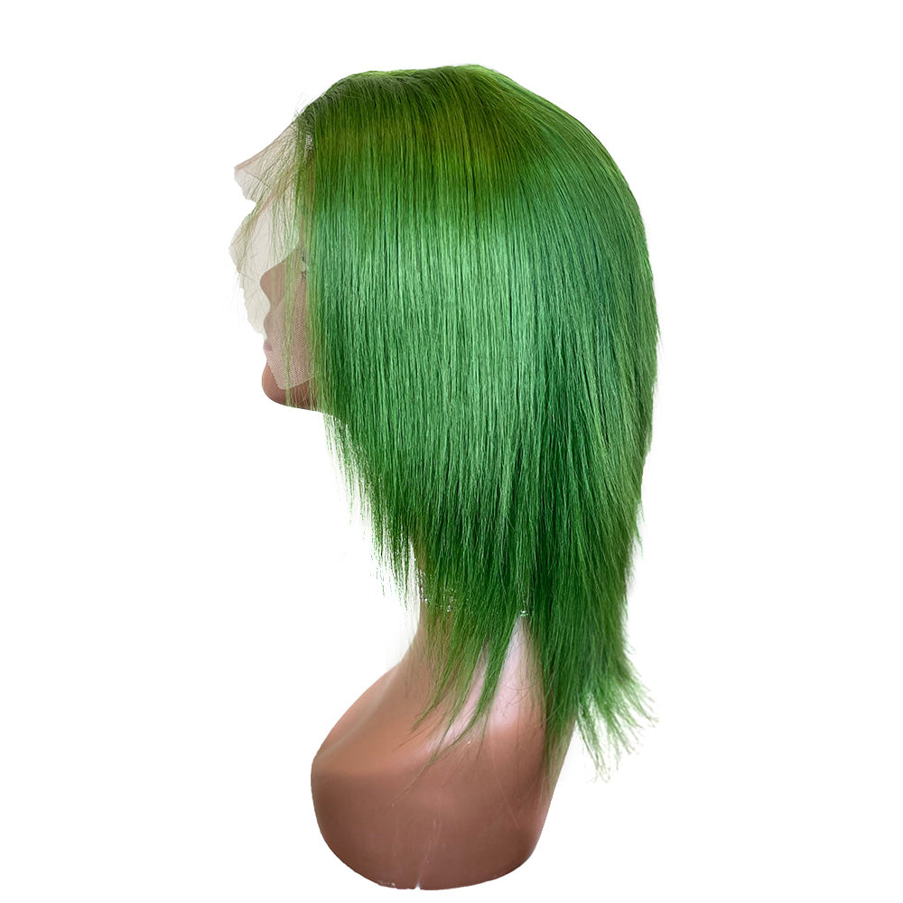 Dark Green  Lace Frontal Wig