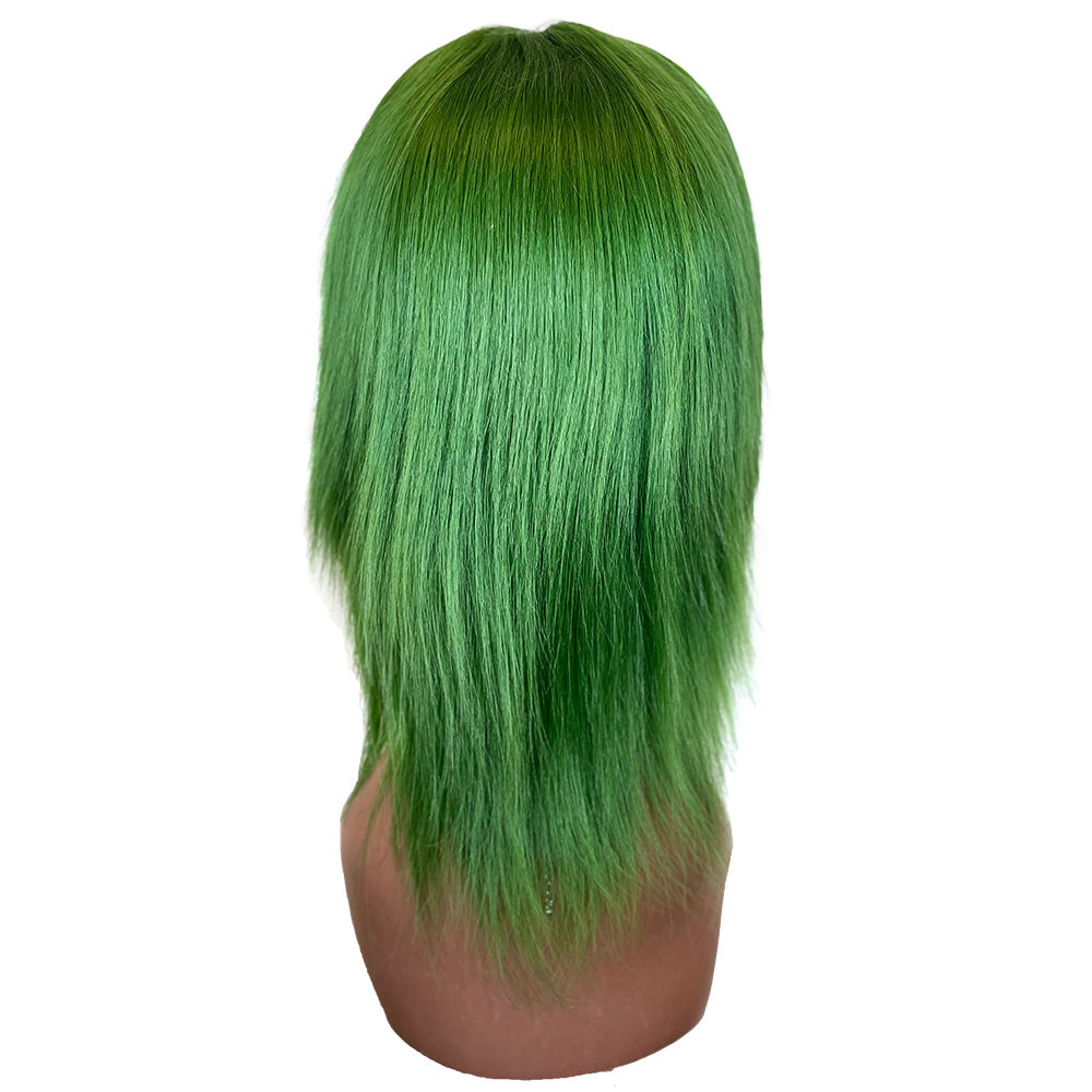 Dark Green  Lace Frontal Wig