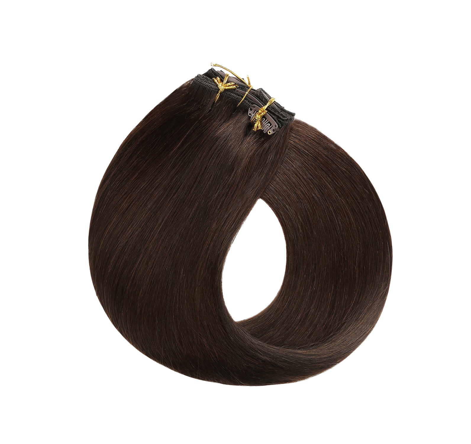 Straight 7 PCS Set Thick Clip in Hair Extensions (1# 1B# 2# 4# 613# Color) 100% Human Hair New York Store Pick Up