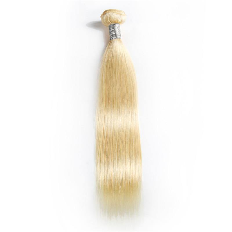 10A#613 Blonde Bundle Body Wave & Straight 12”-26”100% Human Hair Ship/Pickup
