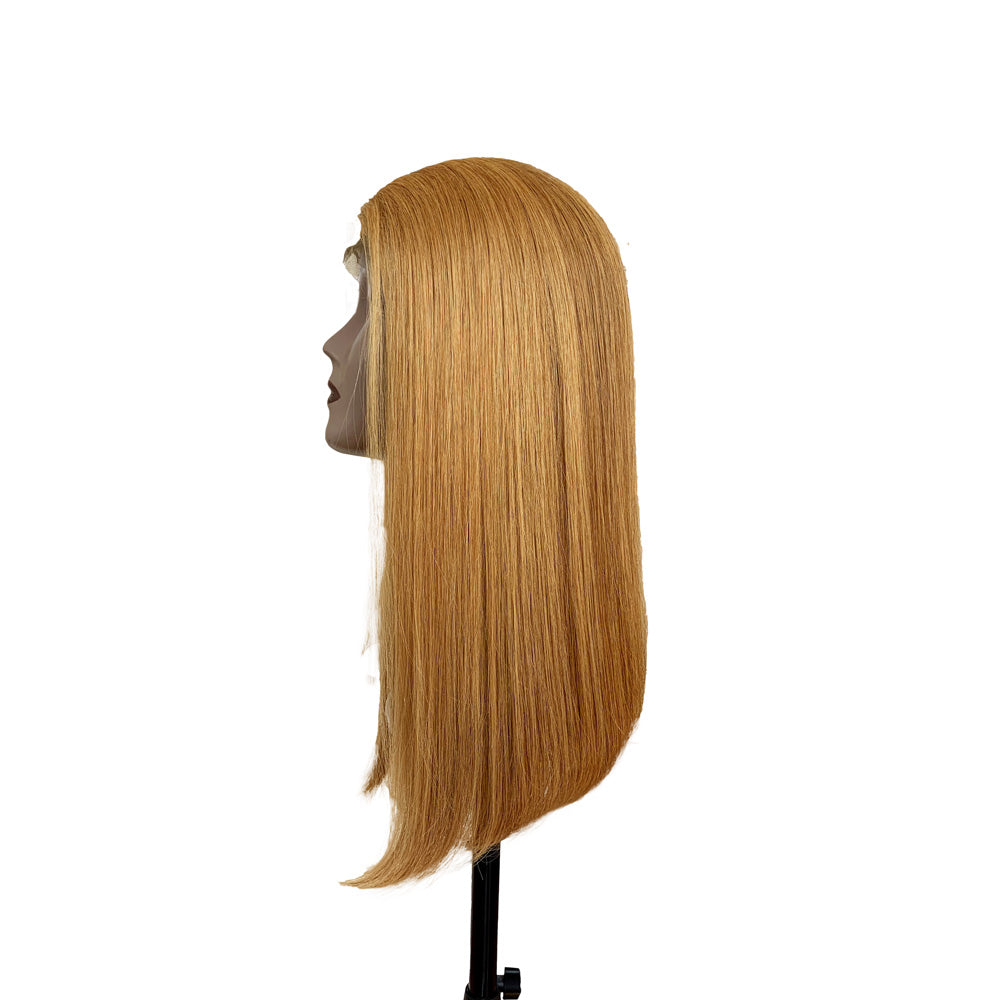  12-22 inches Straight  Transparent Lace Color Wig