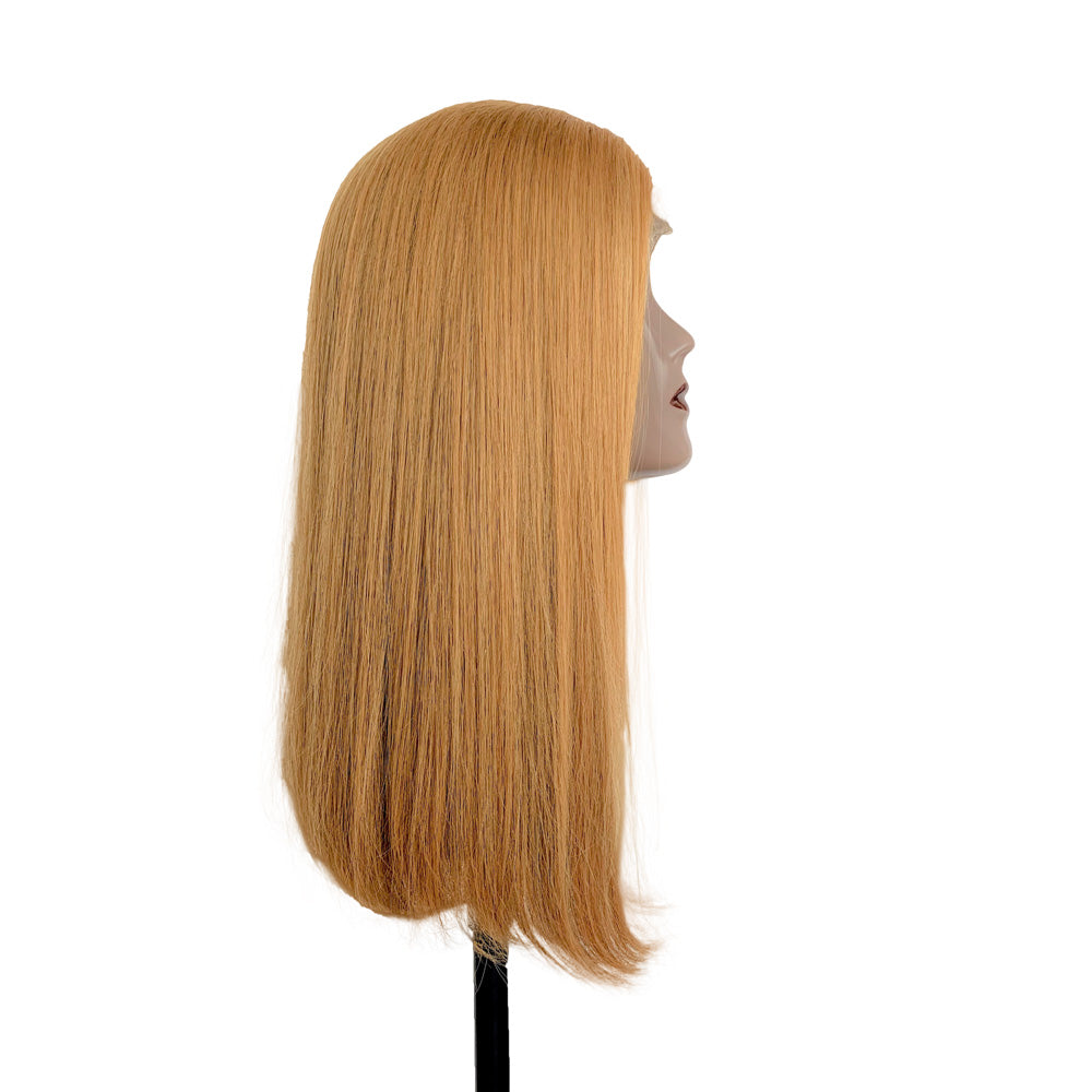  12-22 inches Straight  Transparent Lace Color Wig