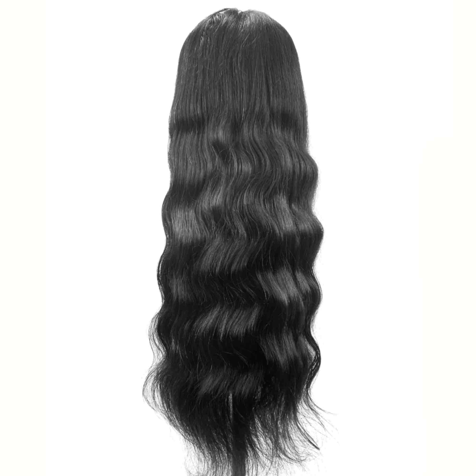 220% Density Full Transparent Lace Wig Multi-direction Parting Hand-tied 100% Unprocessed Human Hair Pick Up/Ship
