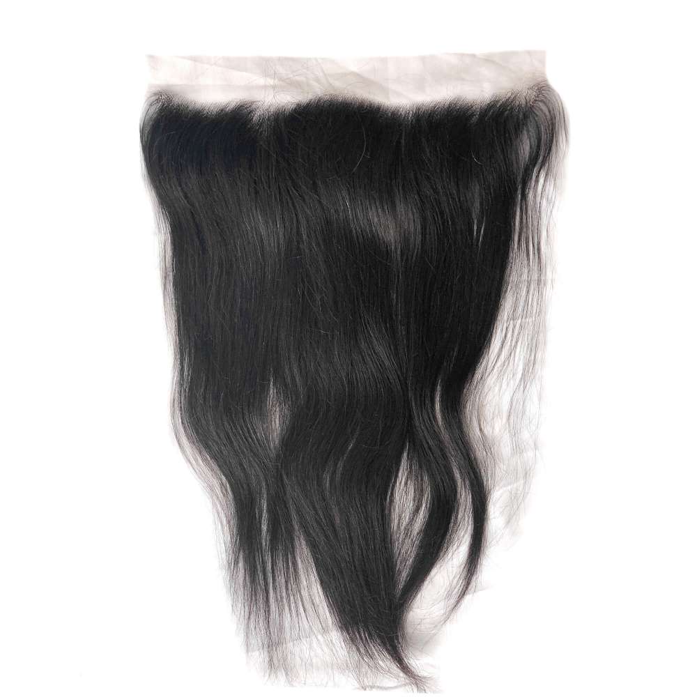 Natural Color 13x4 HD Lace Frontal 100% Human Hair Free Part Pick Up/Ship