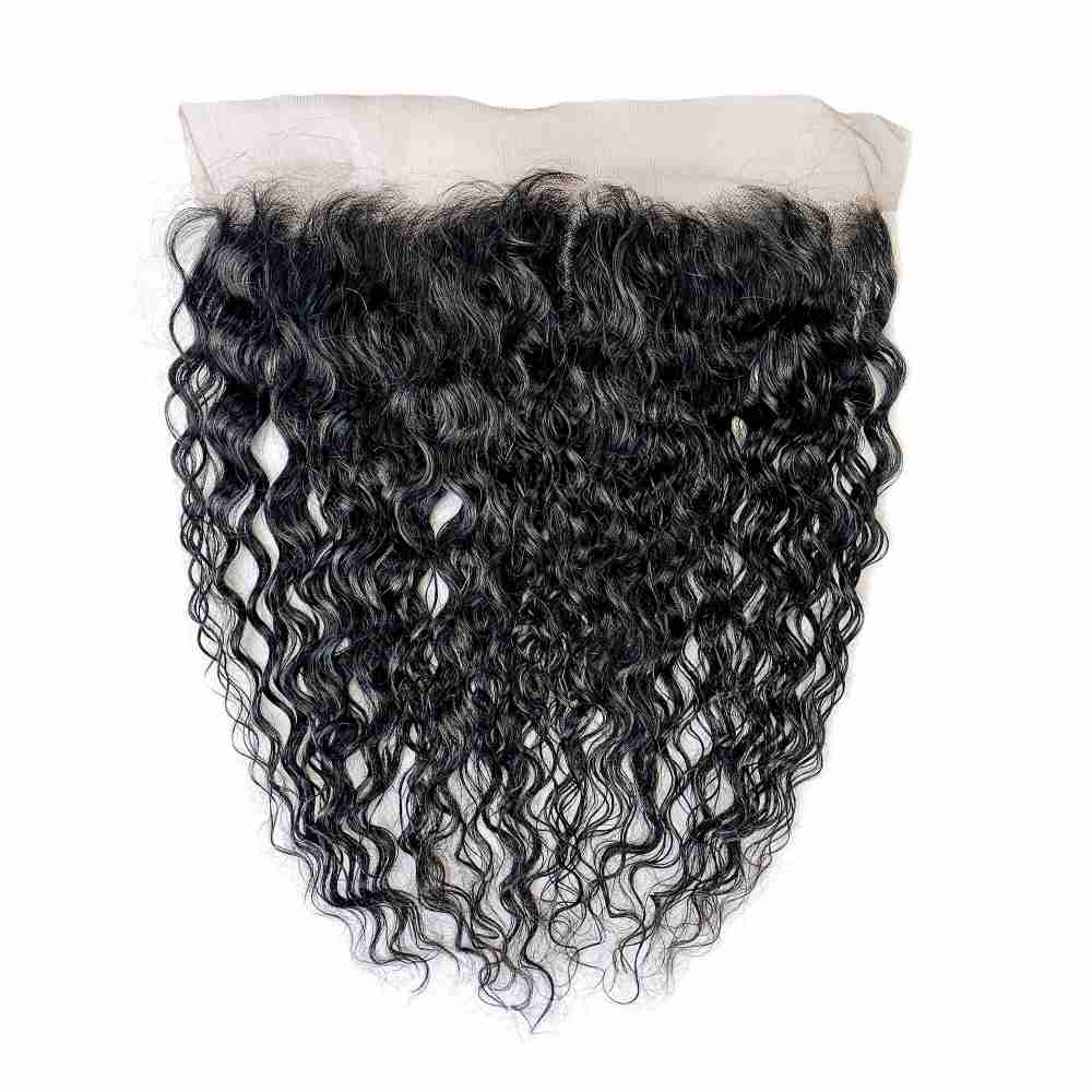 Natural Color 13x4 HD Lace Frontal 100% Human Hair Free Part Pick Up/Ship