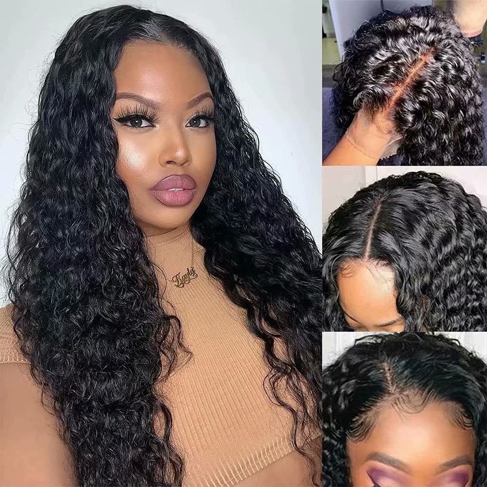 220% Density Customized Wig 13X4 Transparent Lace Frontal With 3 Bundles Ship/Pick up